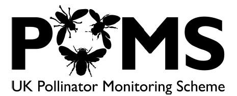 UK Pollinator Monitoring Scheme (PoMS) logo